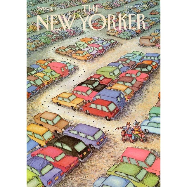 Illustration 1989 New Yorker Magazine Cover, September 4 (John O'Brien), Original Vintage Cover, Vacations For Sale - Image 3 of 3