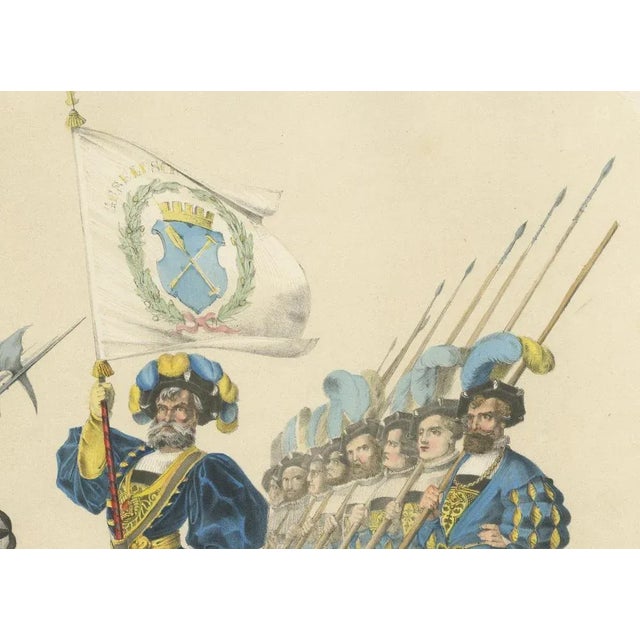 Jenny, The Society of Monkeys & Shipbuilders: A Swiss Guild's Grand Procession, 1855, Print For Sale - Image 4 of 10