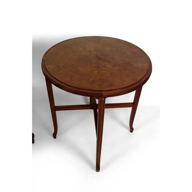 Vintage Art Nouveau Nesting Table by Louis Majorelle For Sale - Image 9 of 12