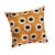 Chouchou Touch Orange Orbs Silk Velvet Ikat Throw Pillow, 20" X 20", Case Only Chouchou Touch silk velvet ikat pillows...
