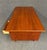 Mid-Century Modern Vintage Danish Mid Century Modern Teak Writing Desk For Sale - Image 3 of 10