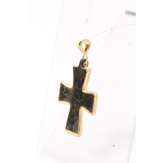 A Delicate Byzantine Cross Pendant For Sale - Image 14 of 14
