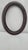 1930 Oval Wood Picture Frame Surround 24" Faux Tortoise Shell, Old World Portrait Display For Sale - Image 11 of 13