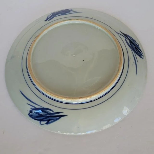 Hand-Painted Japanese Imari Porcelain Plate, 10-Inch For Sale - Image 4 of 5