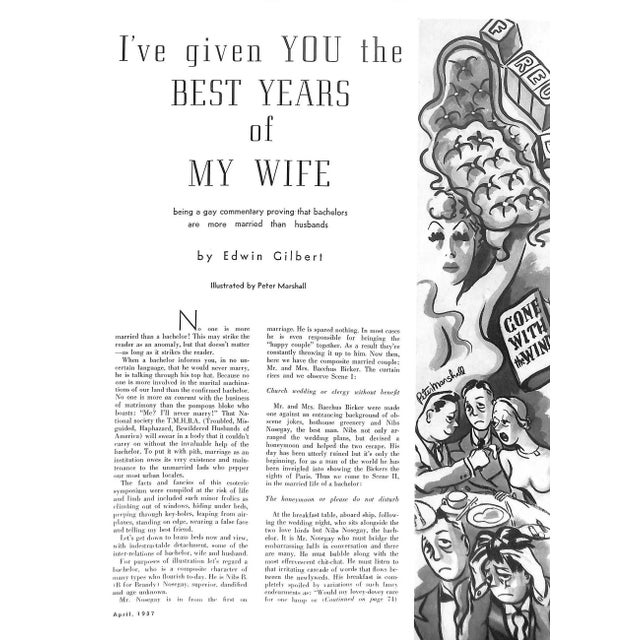 Red Bachelor April 1937 For Sale - Image 8 of 10