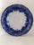 19th Century Antique Ridgway Dundee Flow Blue Saucer For Sale - Image 5 of 11
