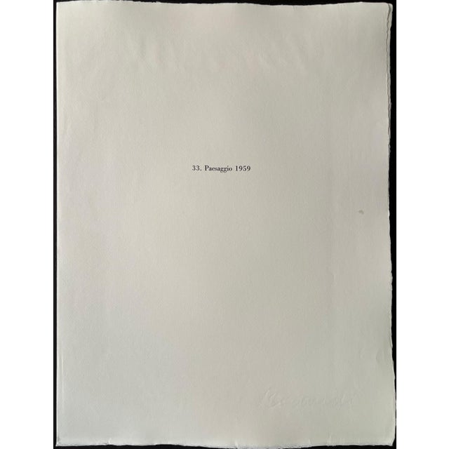 1970s Giorgio Morandi, Landscape, 1959-1973, Lithograph For Sale - Image 5 of 9