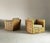 Tan Authentic Adrien Audoux and Frida Minnet Rope Chairs Signed For Sale - Image 8 of 8