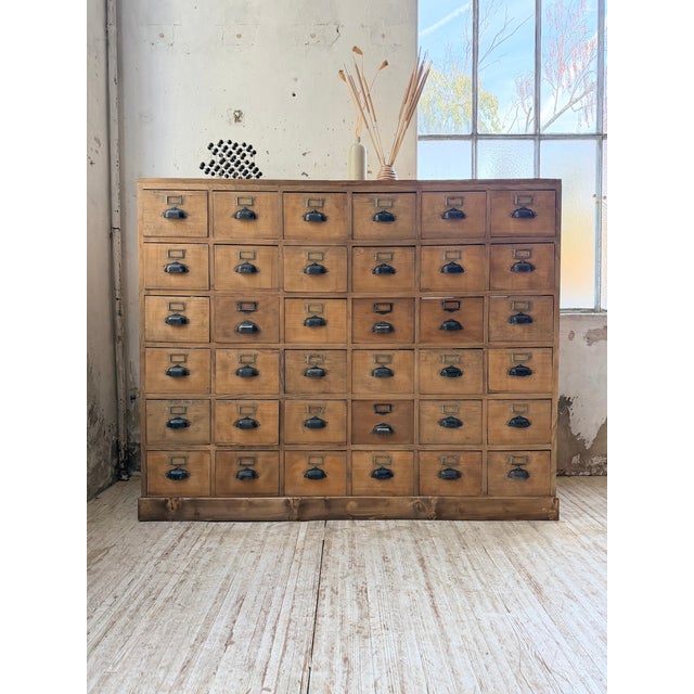 Vintage Pine Trade Sideboard, 1950s For Sale - Image 17 of 18