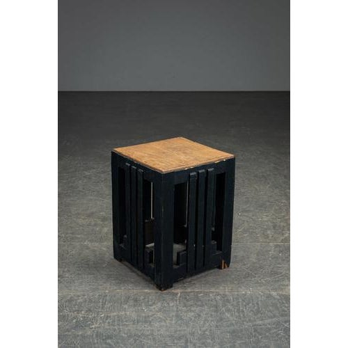 Modernist Stool by J.P.D. Van Gelder For Sale - Image 4 of 11