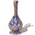 Early 20th Century Murano Fratelli Toso Antique Millefiori Flower Mosaic Italian Art Glass Footed Cabinet Pitcher Vase For Sale - Image 5 of 7