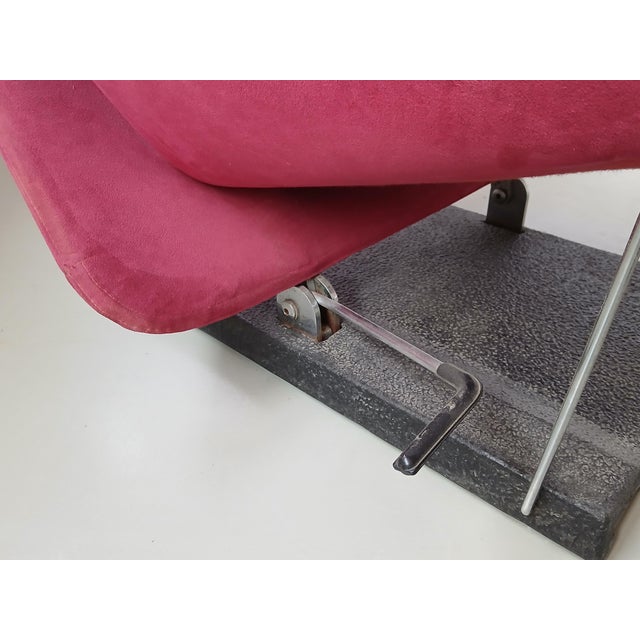 Set of Reclining Chair and Ottoman by Vittorio Introini for Saporiti Italia, 1970s For Sale - Image 15 of 18