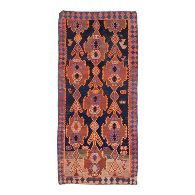 Vintage Turkish Kilim Rug For Sale