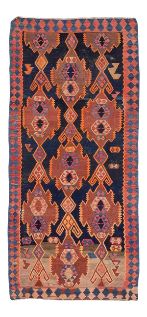 Vintage Turkish Kilim Rug