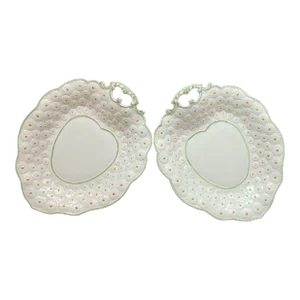 1960s Floral Mottahedeh Dishes - a Pair