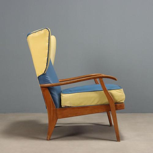 Vintage Reclining Chair by Renzo Franchi Camerani, Italy, 1950s For Sale - Image 5 of 15