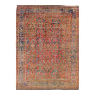 Galerie Shabab Collection Early 20th Century Turkish Oushak Room Size Carpet For Sale