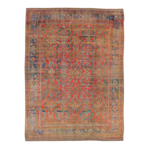 Galerie Shabab Collection Early 20th Century Turkish Oushak Room Size Carpet