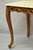 Mid 20th Century Vintage Hollywood Regency Provincial Pretzel Twist Marble Resin Side End Table For Sale - Image 5 of 11