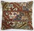 Pillow made from a vintage Turkish Anatolian rug. 16'' x 18''