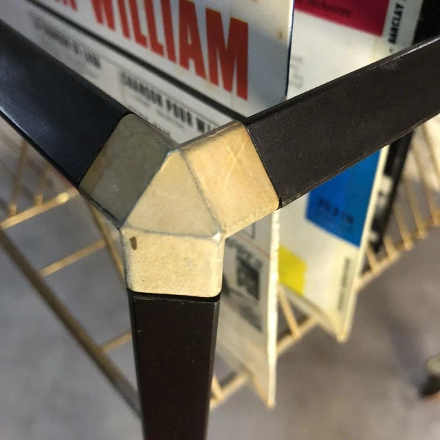 Vintage Industrial Iron Trolley, 1950s For Sale - Image 11 of 16