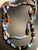 1950s MCM Jewelry Vibrant Bohemian/Czech Lampwork Art Glass Beaded Necklace For Sale - Image 5 of 5