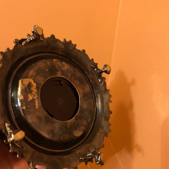 Late 19th Century Late 19th Century Victorian Silver Cow Finial Cover For Sale - Image 5 of 8