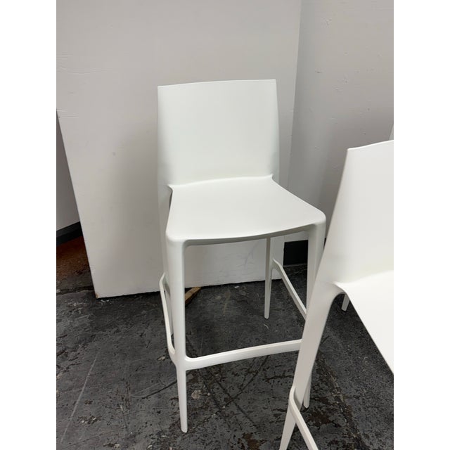 Plastic Mario & Claudio Bellini for Heller Bellini Outdoor Barstools, Set of Six For Sale - Image 7 of 12