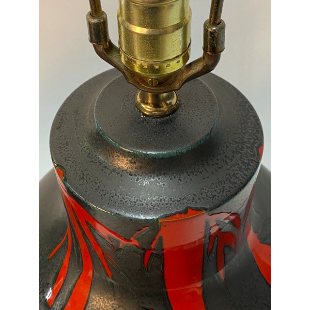 Alvino Bagni Bitossi Bamboo and Butterfly Table Lamps, a Pair For Sale - Image 10 of 12