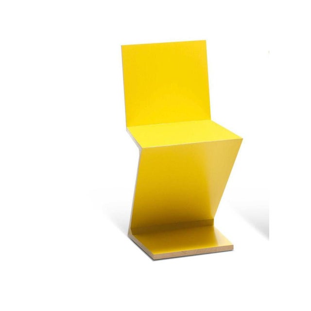 Gerrit Thomas Rietveld Zig Zag Chair For Cassina Designed by Gerrit Thomas Rietveld in 1934 and quickly deemed a design...