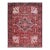 1960s Red Vintage Persian Rug For Sale