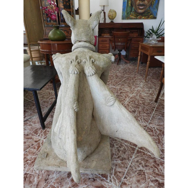 Jackie Kaplan Person, Gargoyle, Stone For Sale - Image 6 of 13