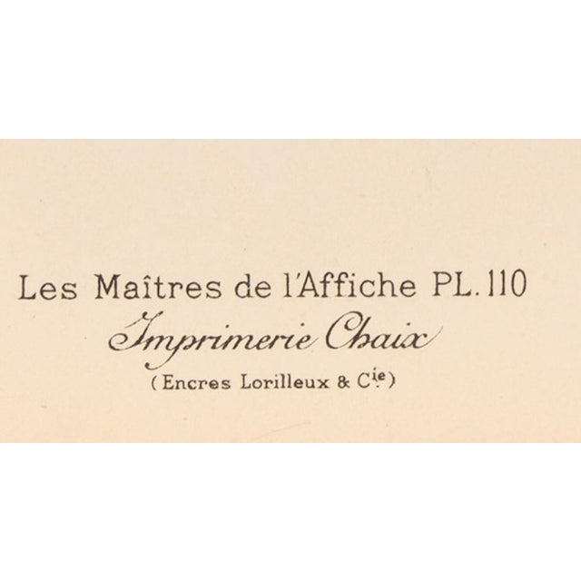 Henri de Toulouse-Lautrec, Jane Avril: Jardin de Paris from Les Maîtres de L'Affiche, 1898, Original Lithograph For Sale - Image 9 of 11