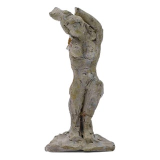 Sirio Pellegrini, Woman, Terracotta Sculpture, 1960s For Sale
