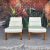 Pair of Dunbar-Style Slipper Side Chairs For Sale - Image 4 of 12