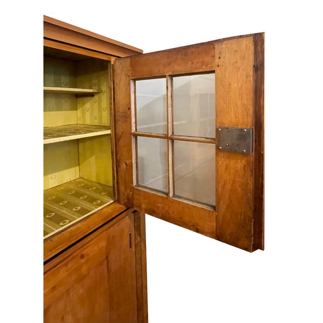 Biedermeier Buffets in Cherry Wood, Birch and Ebonization Veneered on Softwood Body, 1820s, Set of 2 For Sale - Image 4 of 13