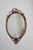 Important oval trimmings and pompoms mirror, XIXth c. Height: 172 cm - 67.72 in Length: 107 cm - 42.13 in Width: 3 cm -...