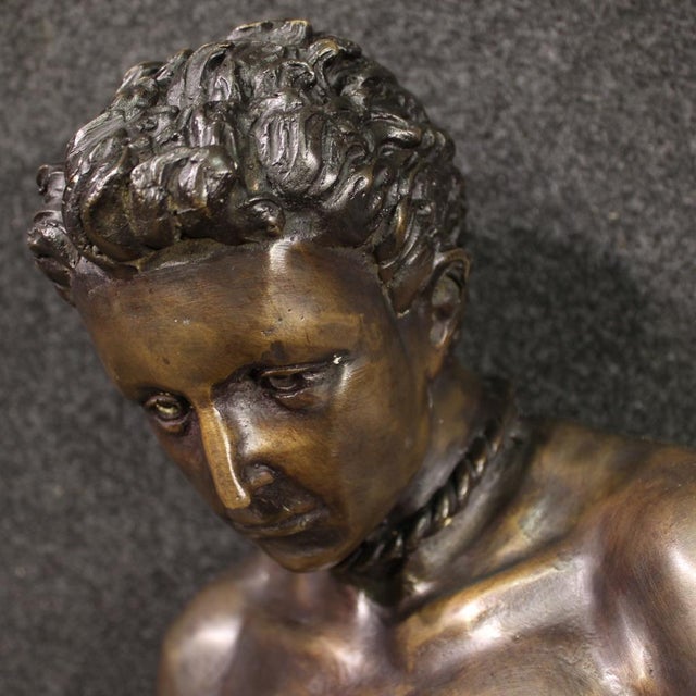 Italian Artist, Sculpture of Dying Gaul, 1920, Bronze For Sale - Image 4 of 13