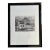 Vintage Framed Black & White Bernard Buffet For Sale