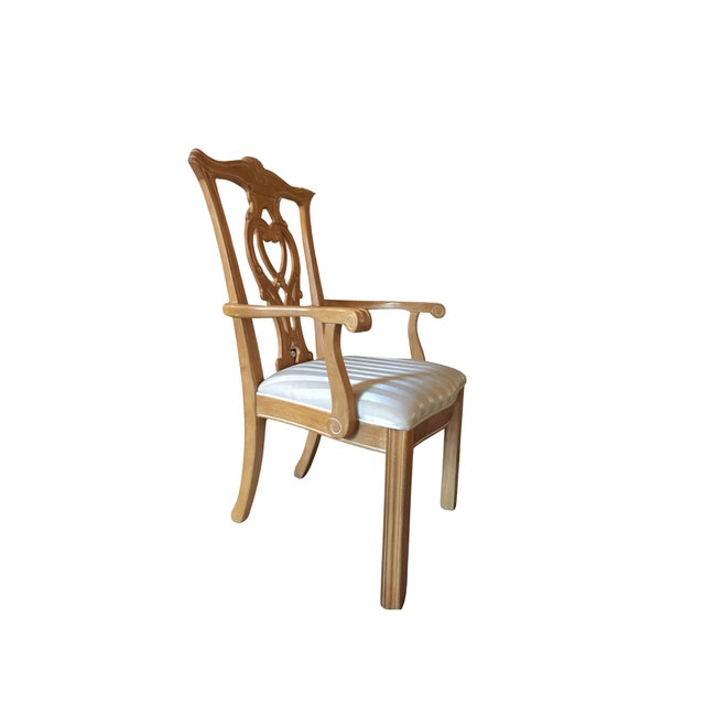 Chippendale Carved Dining Room Chairs- A Set of 6 For Sale - Image 4 of 9