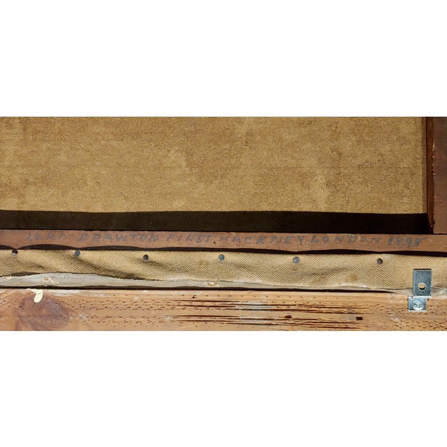 Portrait of Lord Drewton an Arabian Racehorse-19th C. Oil Painting by Albert Clark For Sale In Los Angeles - Image 6 of 10