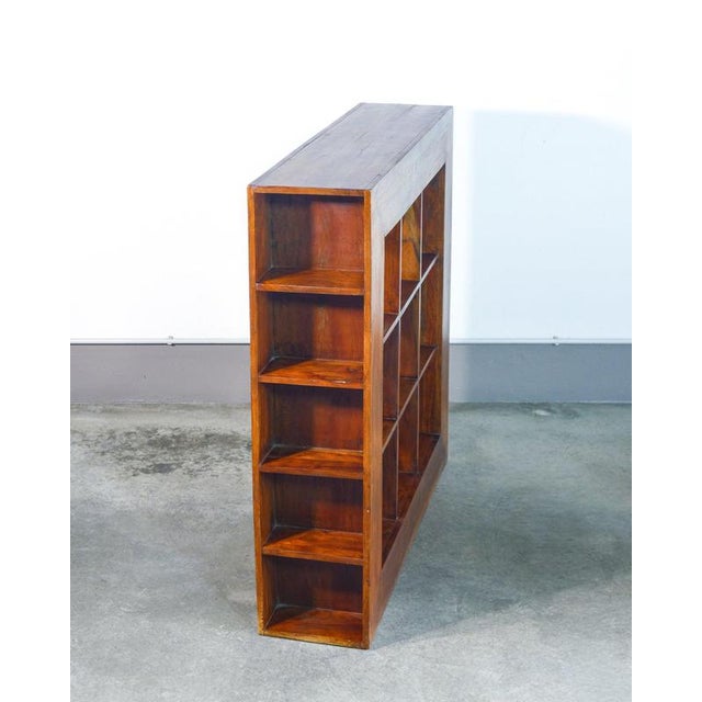 Open Bookcase Shelf in Wood For Sale - Image 10 of 18