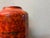 Vintage Fat Lava Vase in Orange from Scheurich, 1970s For Sale - Image 11 of 16