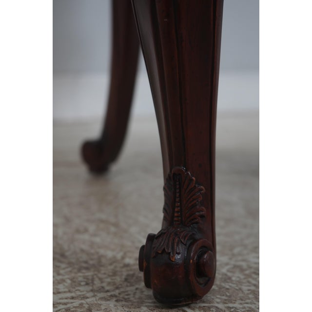Brown Set of 10 Henredon Georgian Mahogany Dining Room Chairs For Sale - Image 8 of 18