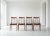 Brown Rosewood Model 422 Dining Chairs by Arne Vodder for Sibast Møbler, 1960s, Set of 4 For Sale - Image 8 of 9