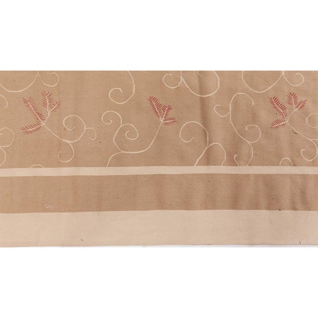 Textile Contemporary Aubusson Design Handmade Rug by Eric Cohler for Doris Leslie Blau For Sale - Image 7 of 9