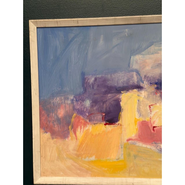 Aulikki Bondeson, Abstract Composition, 1994, Oil on Panel, Framed For Sale - Image 13 of 18