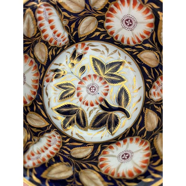 19th Century English Porcelain Dessert Service Cobalt- 27 Pieces For Sale In Boston - Image 6 of 11