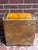 Midcentury Campaign Split Bamboo and Copper Trunk With Domed Lid For Sale - Image 6 of 13