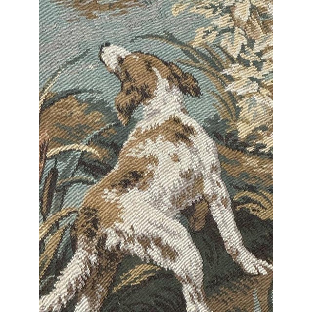 Vintage French Aubusson Style Jacquard Tapestry, 1970s For Sale - Image 12 of 18